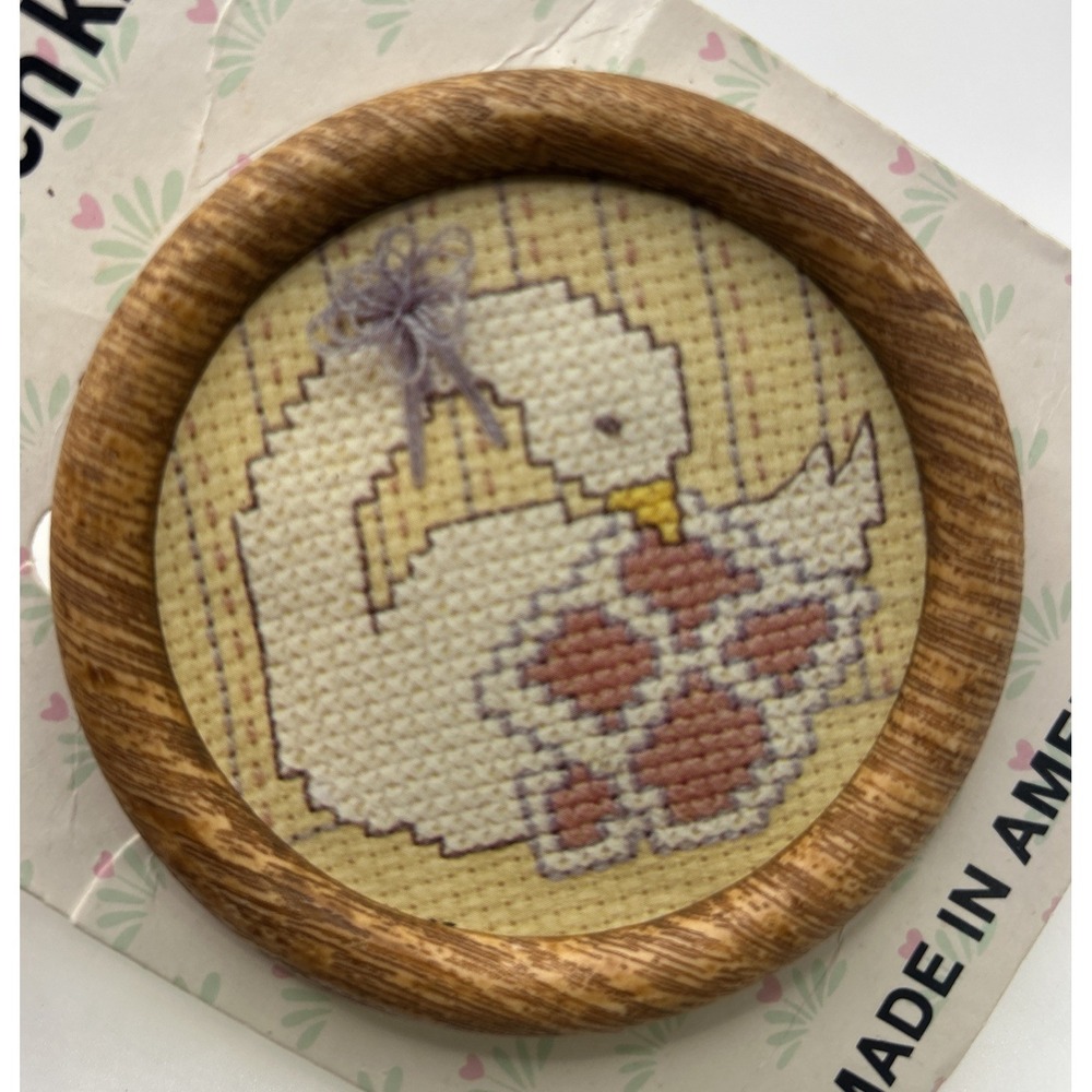 Country Traditional Cross Stitch Goose EASEL ONLY